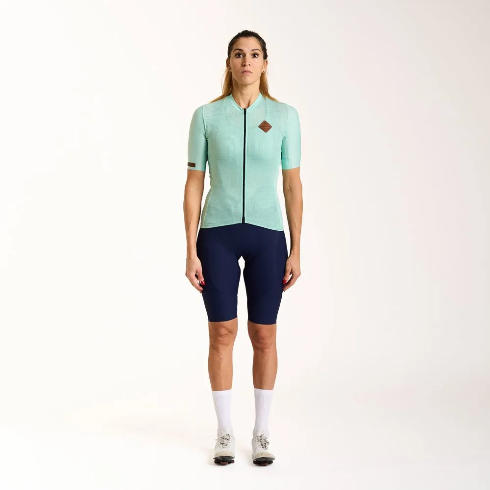 Sartoria menta maglia da ciclismo – Donna - immagine 6