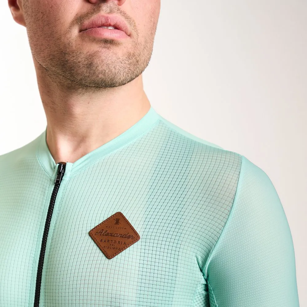 Sartoria menta maglia da ciclismo – Uomo - immagine 5