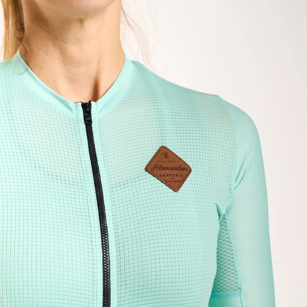 Sartoria menta maglia da ciclismo – Donna - immagine 3