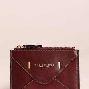 Portacarte The Bridge Frida sottile con zip