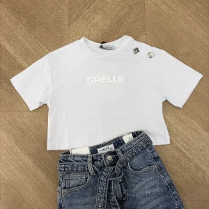 t shirt crop white
