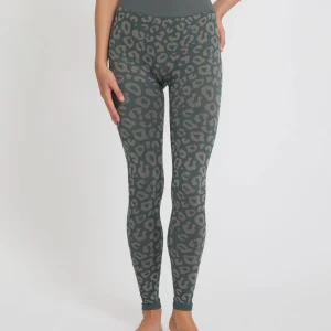 Leggings da yoga leopardati Bidaia - Yoga Searcher
