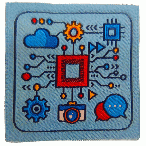 Distintivo brevetto di competenza EG Maestro delle tecnologie competenza