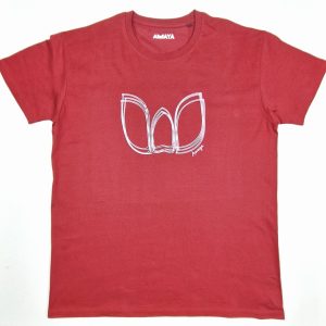 T-Shirt Unisex LOTUS Terracotta Cotone Organico