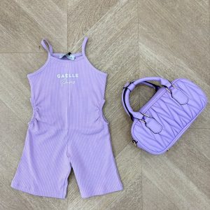 jumpsuit lilac
