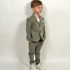 abito fiore salvia bimbo