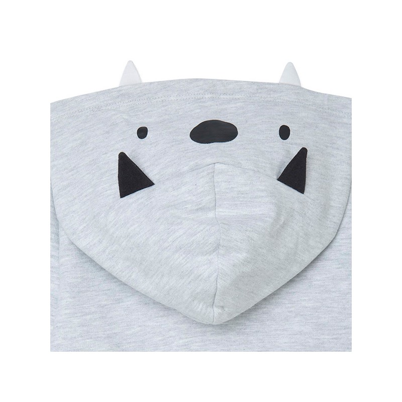 Completo felpa più pantalone grigio BEE HAPPY - immagine 4