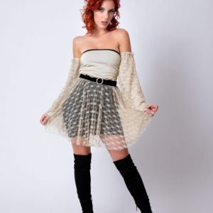 Minigonna Byda nera — SU RICHIESTA