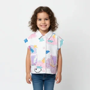 GILET SMANICATO FANTASIA