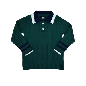 Polo Verde In Maglia