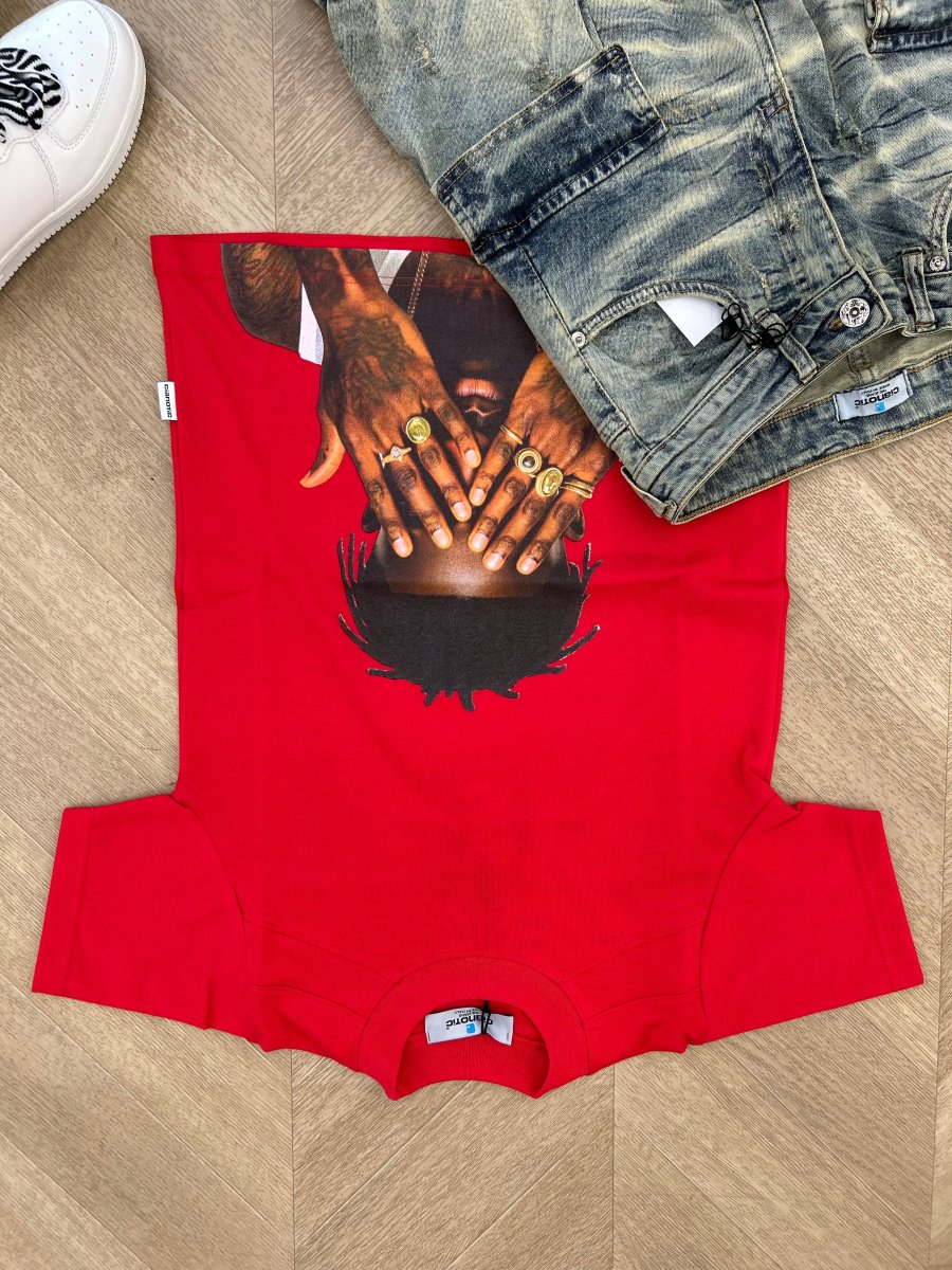 t-shirt drake rossa - immagine 3