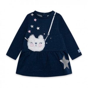 Vestito felpato stella Glaciar