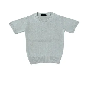 T-Shirt In Filo Beige