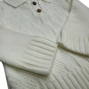 MAGLIA POLO DOPPIA 02 PANNA