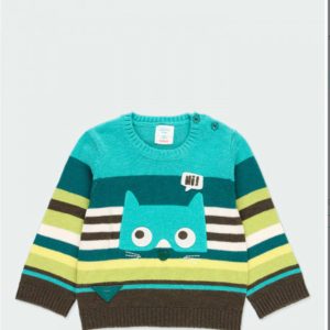 Maglioncino in tricot azzurro collezione boboli.es