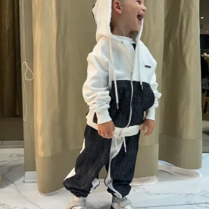 tuta zip jace bianca