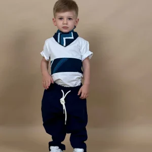 t-shirt lucas blu