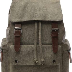 Zaino canvas chiusura a sacco vintage color