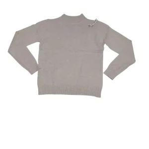 MAGLIONCINO MEZZO COLLO BIMBO BEIGE