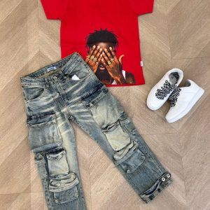 t-shirt drake rossa