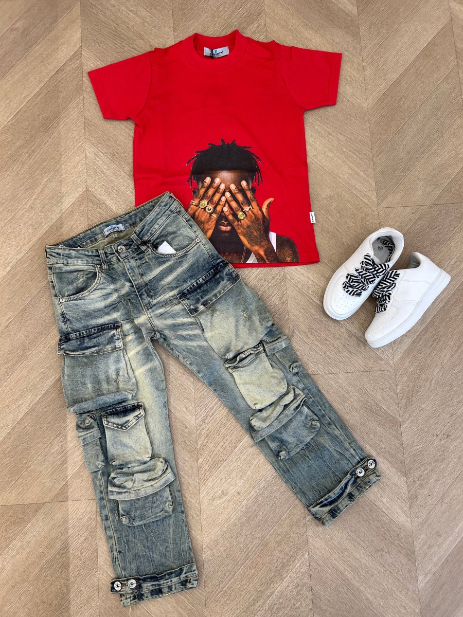 t-shirt drake rossa - immagine 2