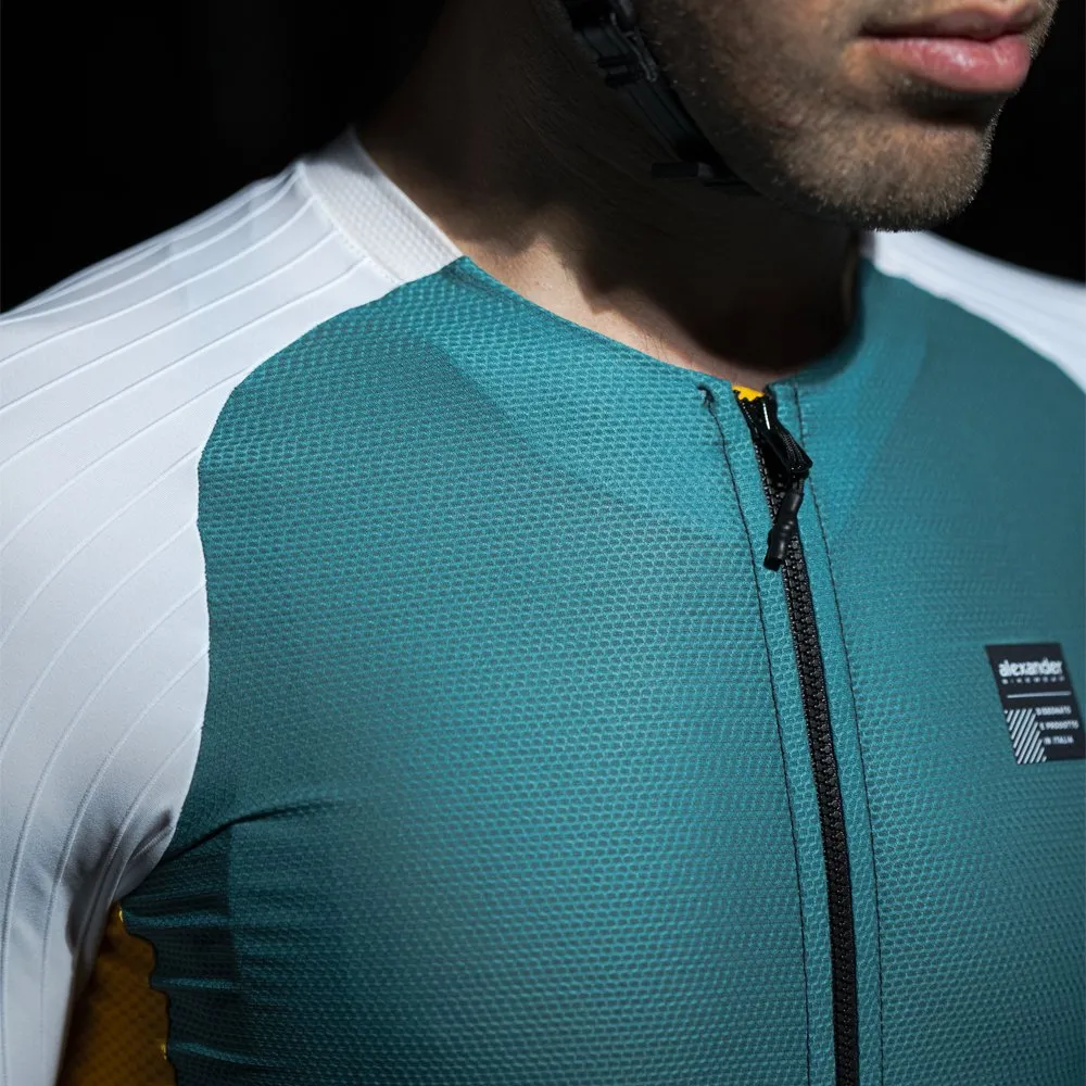 Flowgrid verde maglia da ciclismo – Uomo - immagine 8