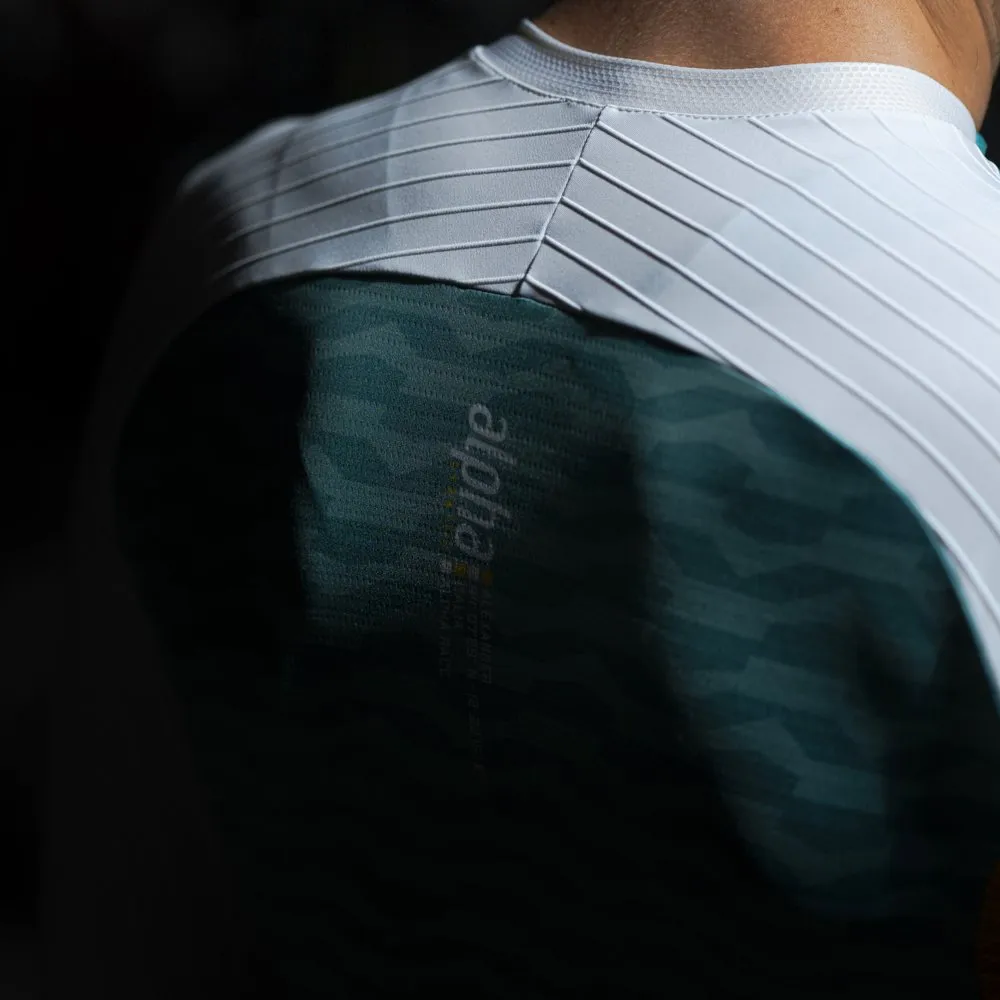 Flowgrid verde maglia da ciclismo – Uomo - immagine 6