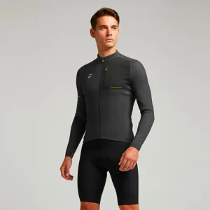 Frontier grigia maglia primaverile da ciclismo – Uomo
