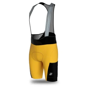 Cargo senape – Pantaloncino con tasche da Donna