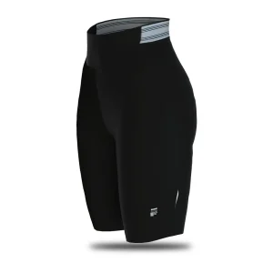 Dinamico nero pantaloncino senza bretelle – Donna