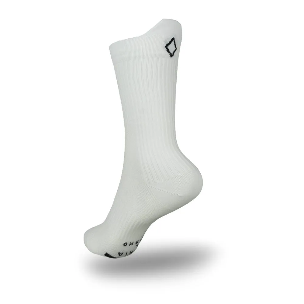 Sartoria calzino estivo da ciclismo bianco