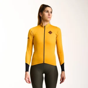 Sartoria maglia primaverile da ciclismo Curry – Donna