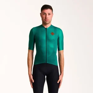 Sartoria smeraldo maglia da ciclismo – Uomo