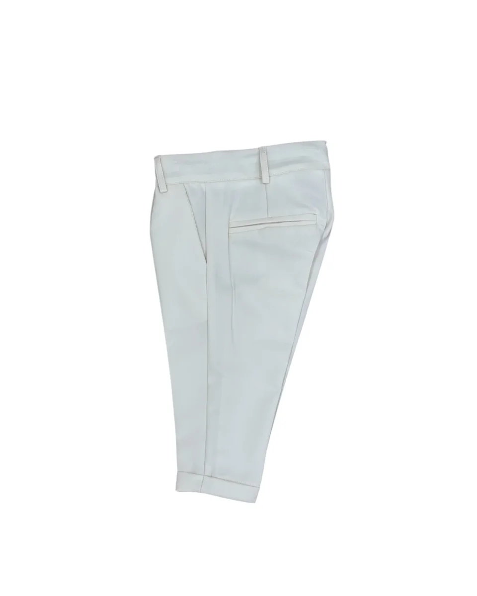Pantalone Bimbo Capri Panna