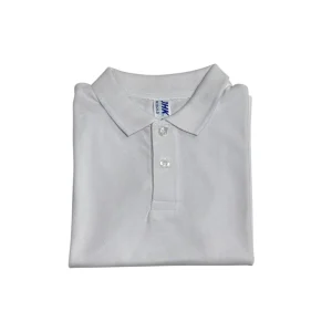 Polo Bimbo Cotone Mezza Manica Bianca 09