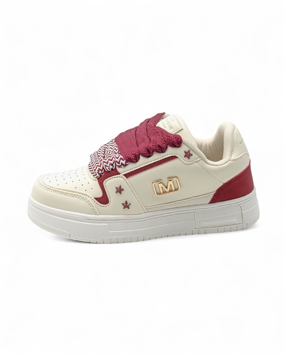 Sneakers platform Marc Ellis con logo applicato laterale