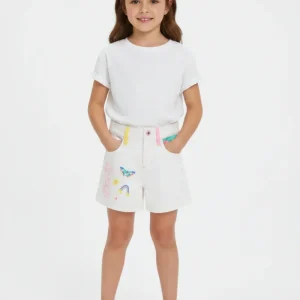 SHORTS IN TWILL STAMPATI