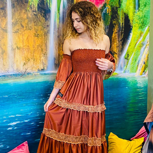 Vestito Barbara con varianti colore