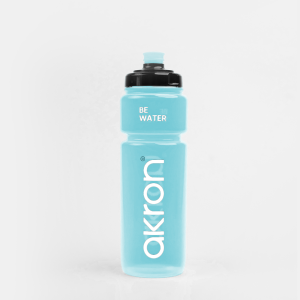 BOTTLE borraccia Trasparent Light Blue