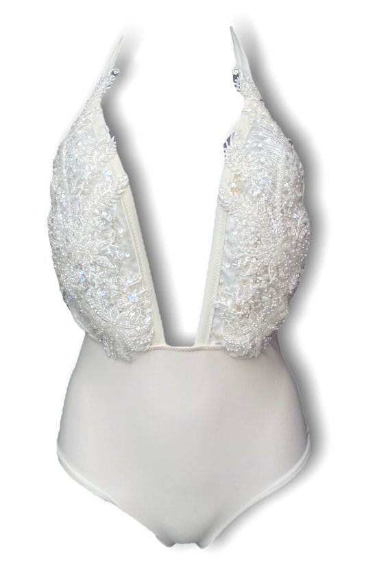 Costume intero Lamante Bridal Luxury — SU RICHIESTA - immagine 3