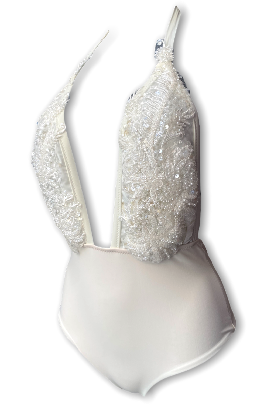 Costume intero Lamante Bridal Luxury — SU RICHIESTA - immagine 4