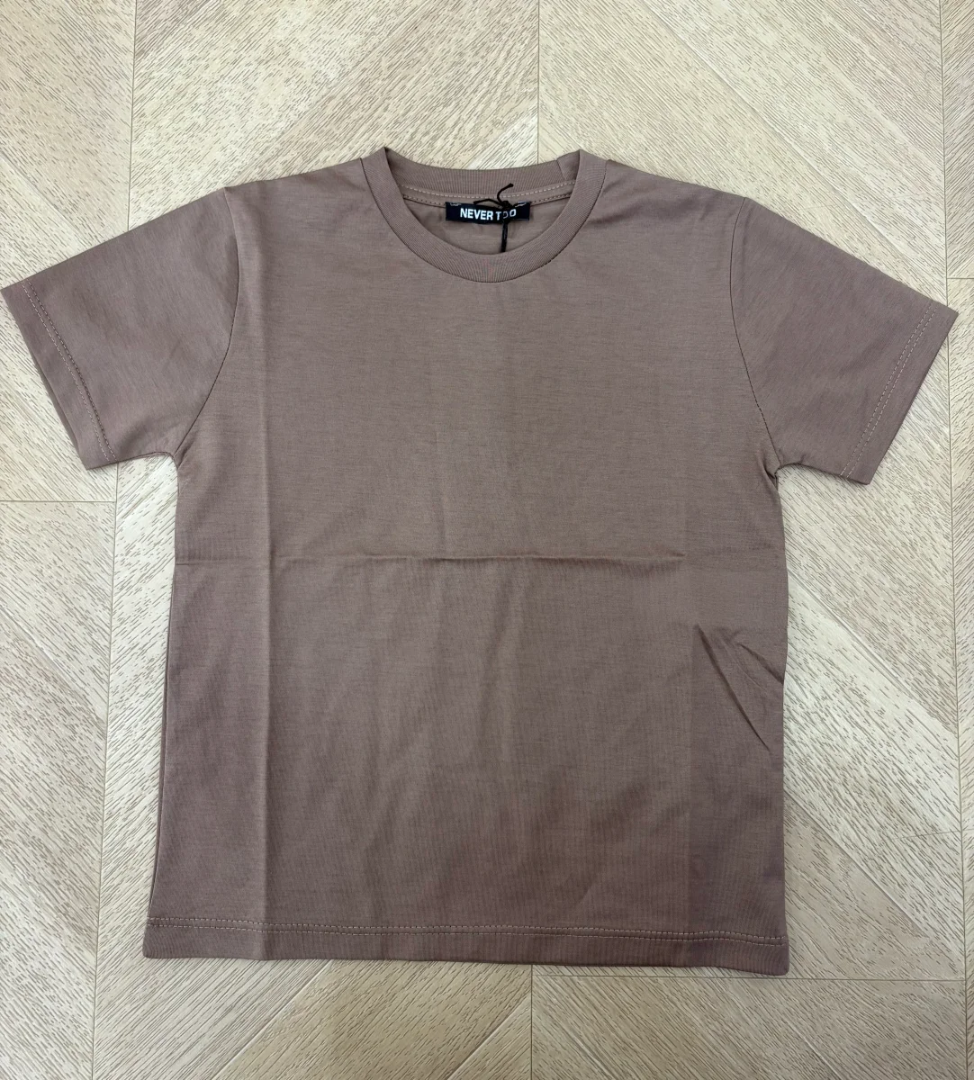T shirt basic fango - immagine 2