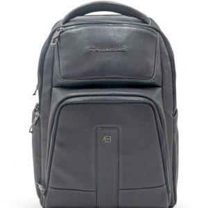 Zaino Piquadro in pelle porta pc 14″ e porta iPad®Pro 12,9