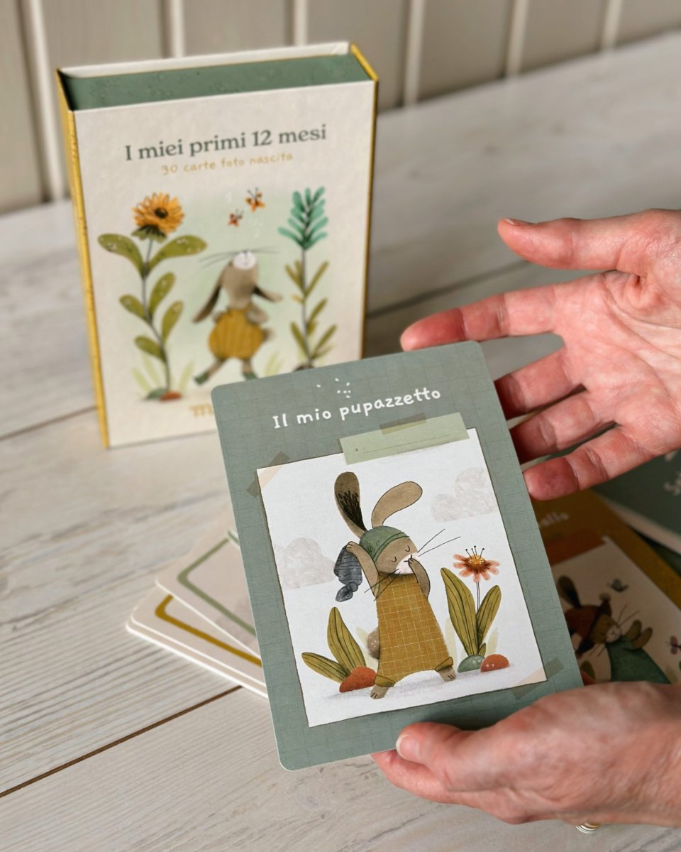 Carte Nascita Coniglietti - immagine 5
