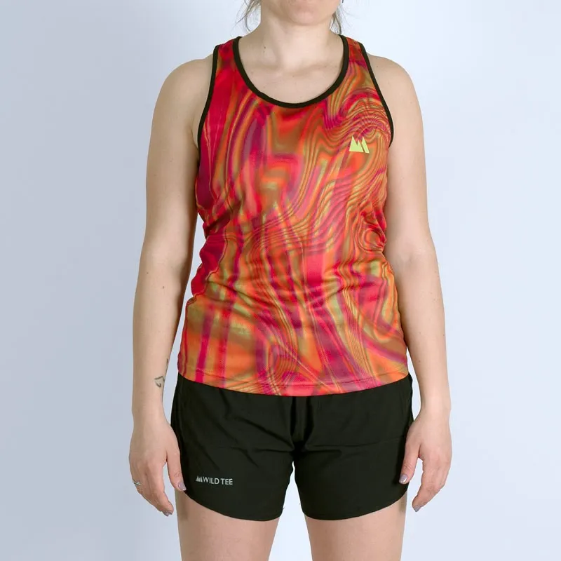 Canottiera tecnica donna in tessuto micromesh Wild Tee - immagine 8
