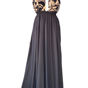 Abito Lamante Flock Conchiglie