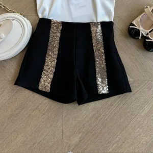 Short nero e oro