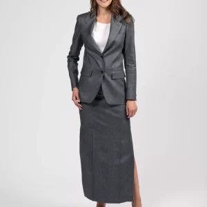 Completo donna grigio bluastro