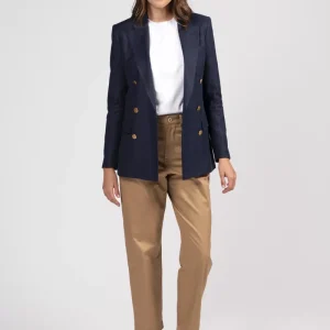 Giacca donna blu scuro