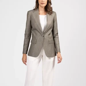 Giacca donna grigio topo